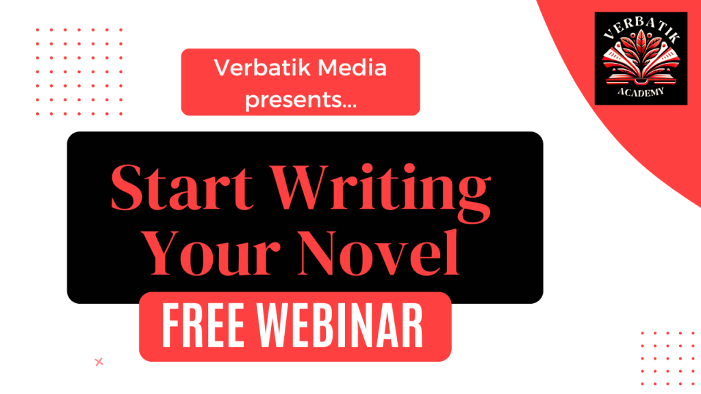 Free Webinar: Start Writing Your Novel